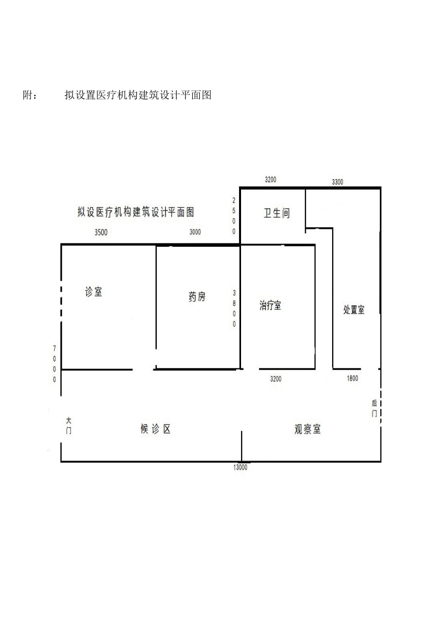 诊所建筑设计平面图--_第1页