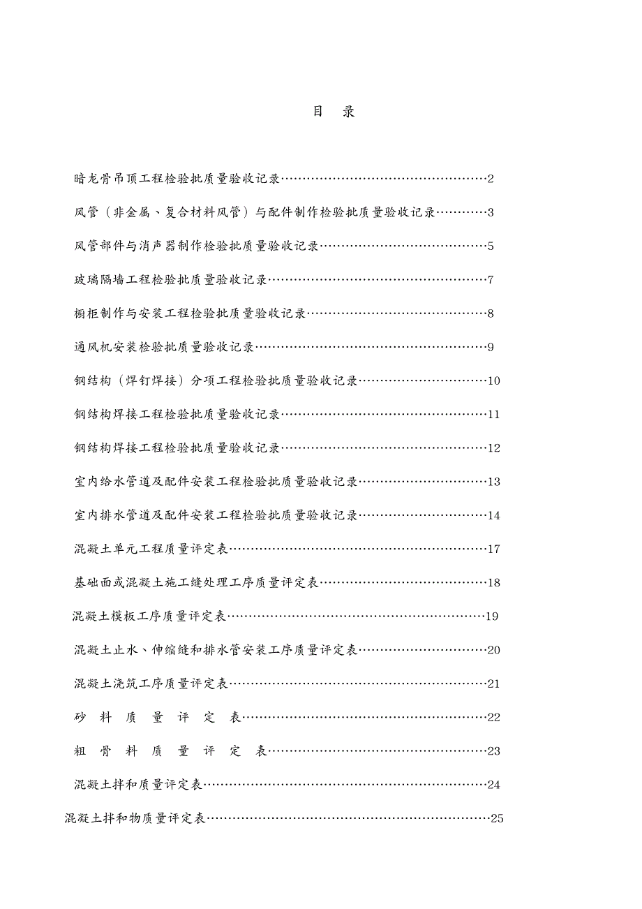 建筑工程质量暗龙骨吊顶工程检验批质量验收记录_第3页