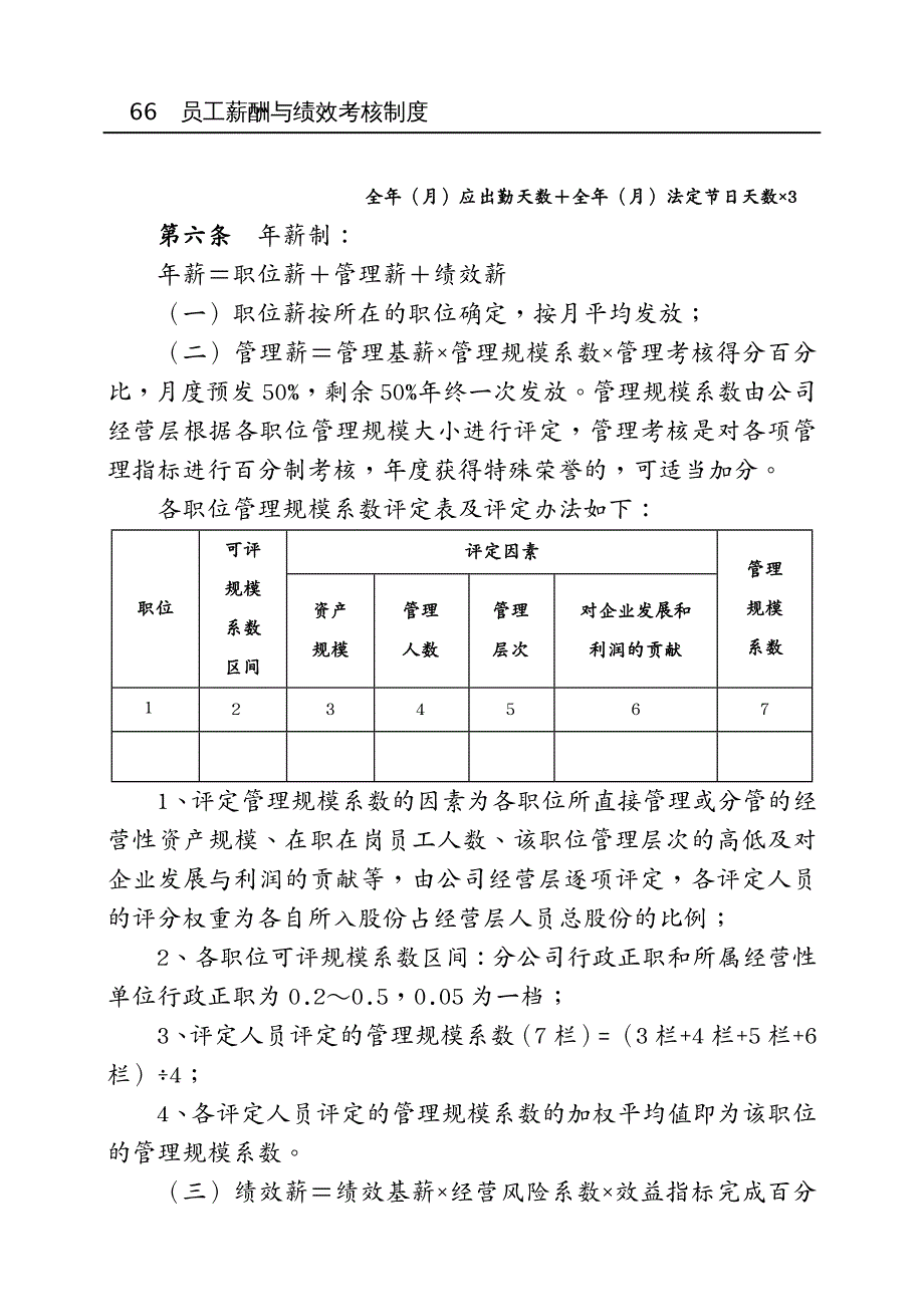 绩效与薪酬 之七员工薪酬与绩效考核制度_第4页