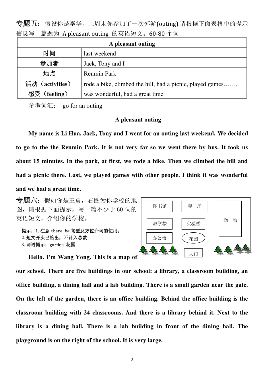 新外研版七年级《英语》下册作文范文.07（2020年整理）.pdf_第3页