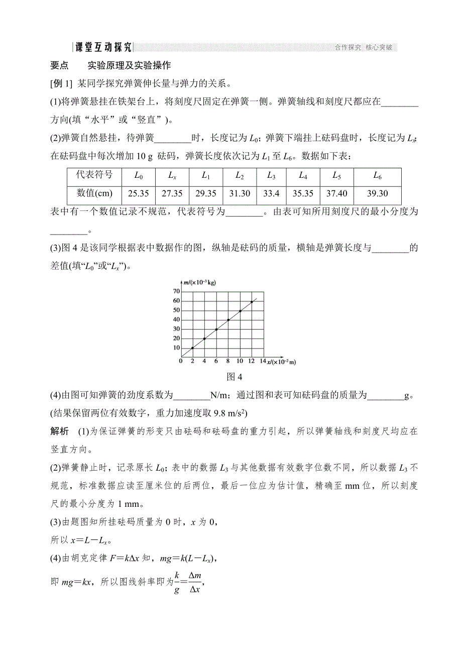 972编号实验：探究弹簧伸长量与弹力的关系_第3页