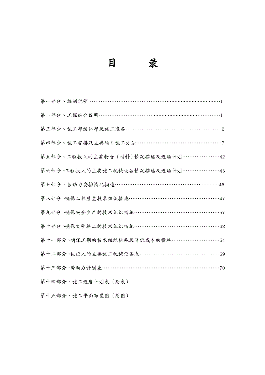 建筑工程管理装修施工组织设计模板_第2页