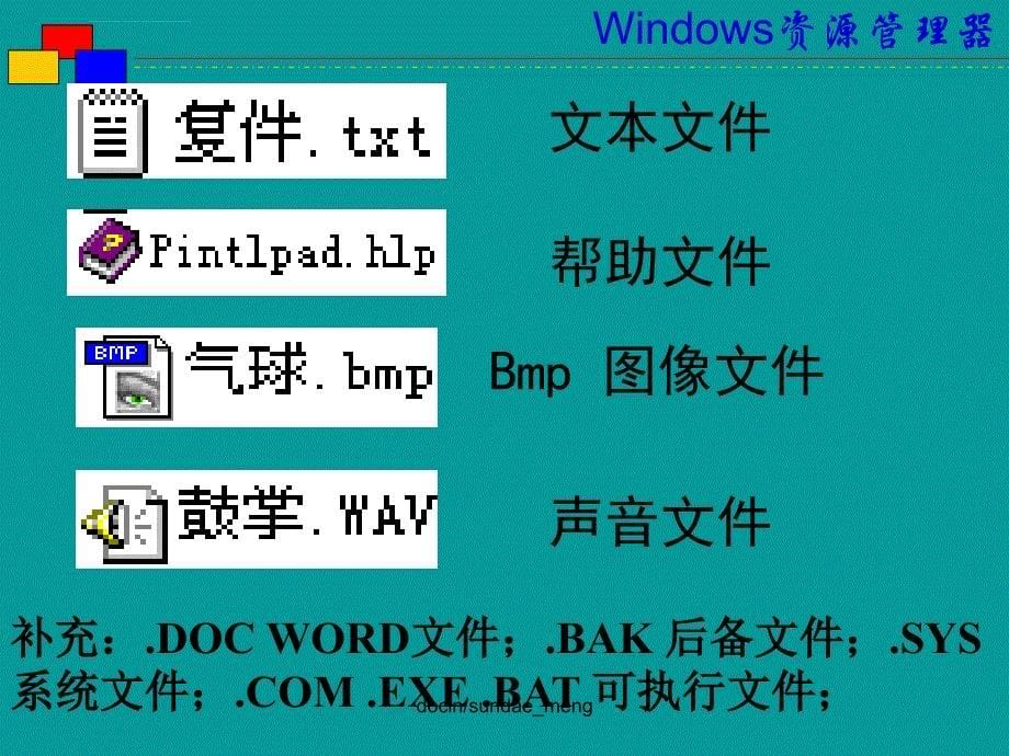 Windows 资源管理器课件_第5页