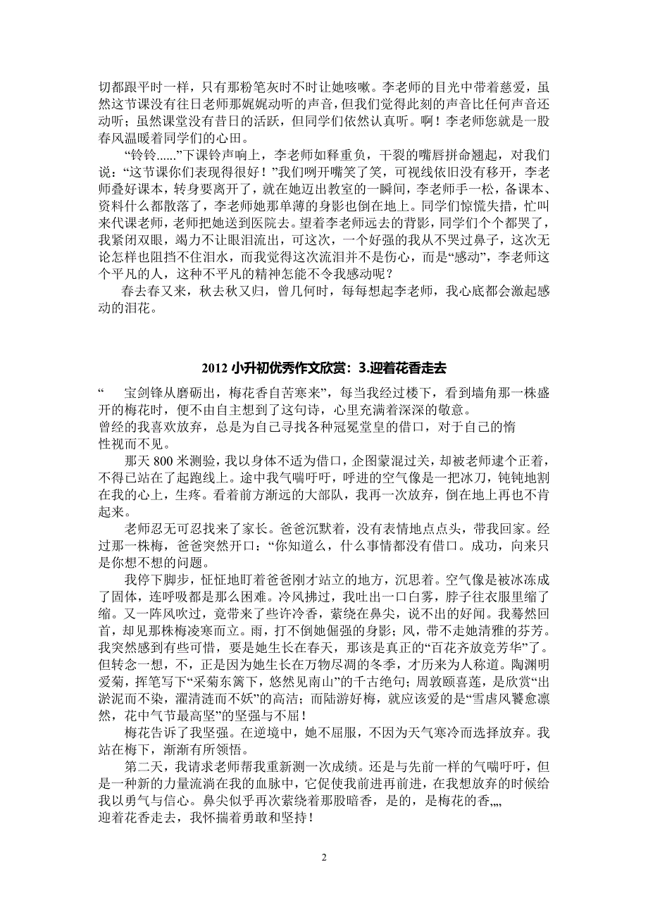 小升初满分作文精选（2020年整理）.pdf_第2页