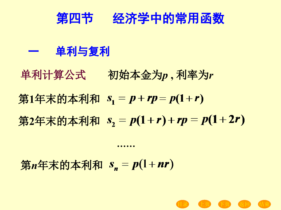 1033编号经济学中的常用函数_第1页