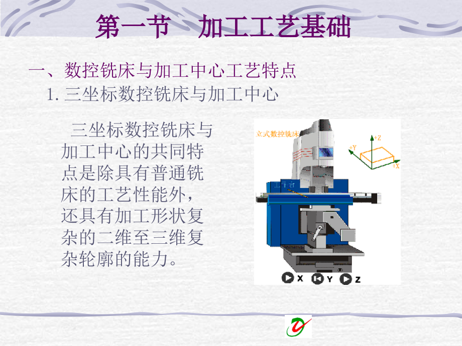 数控铣床和加工中心加工及其程序编制课件_第2页