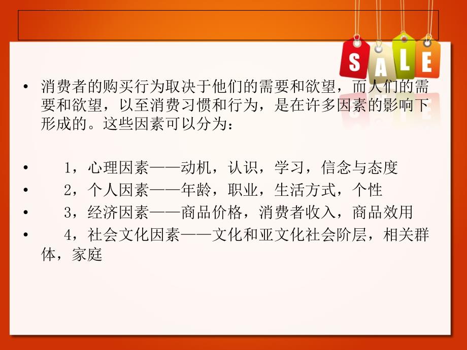 影响消费者购买行为的因素第一组课件_第2页