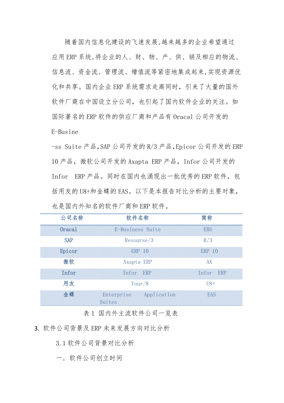 国内外主流ERP软件对比分析报告_第2页