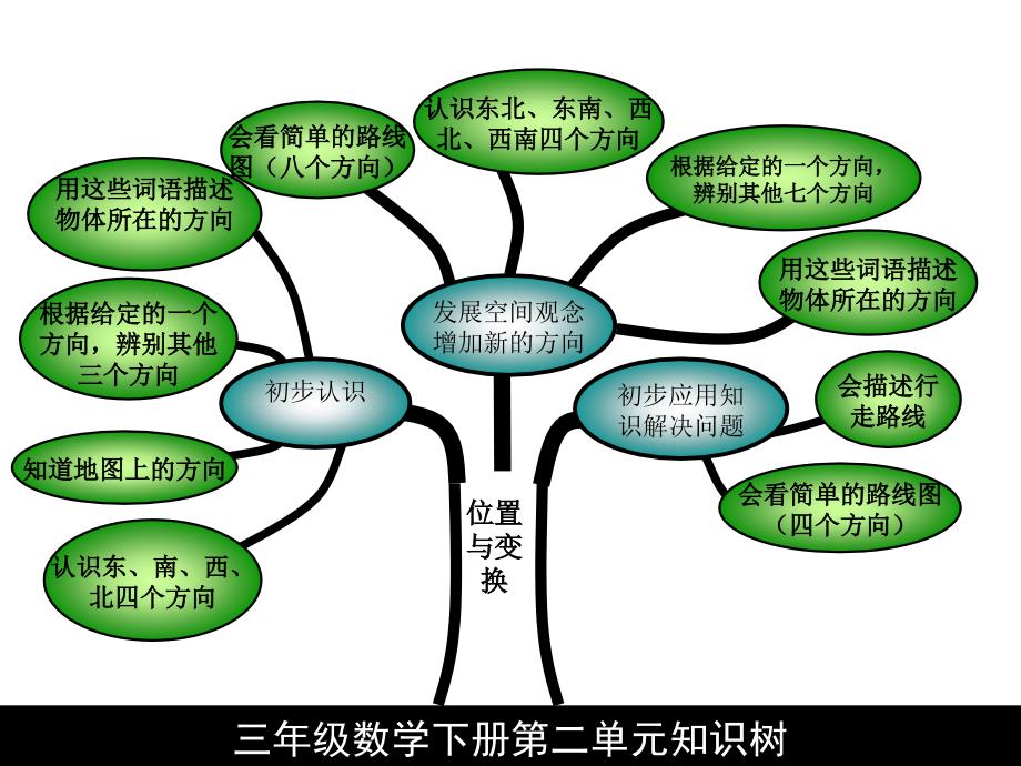 青岛版五四制三年级数学上册知识树_第3页