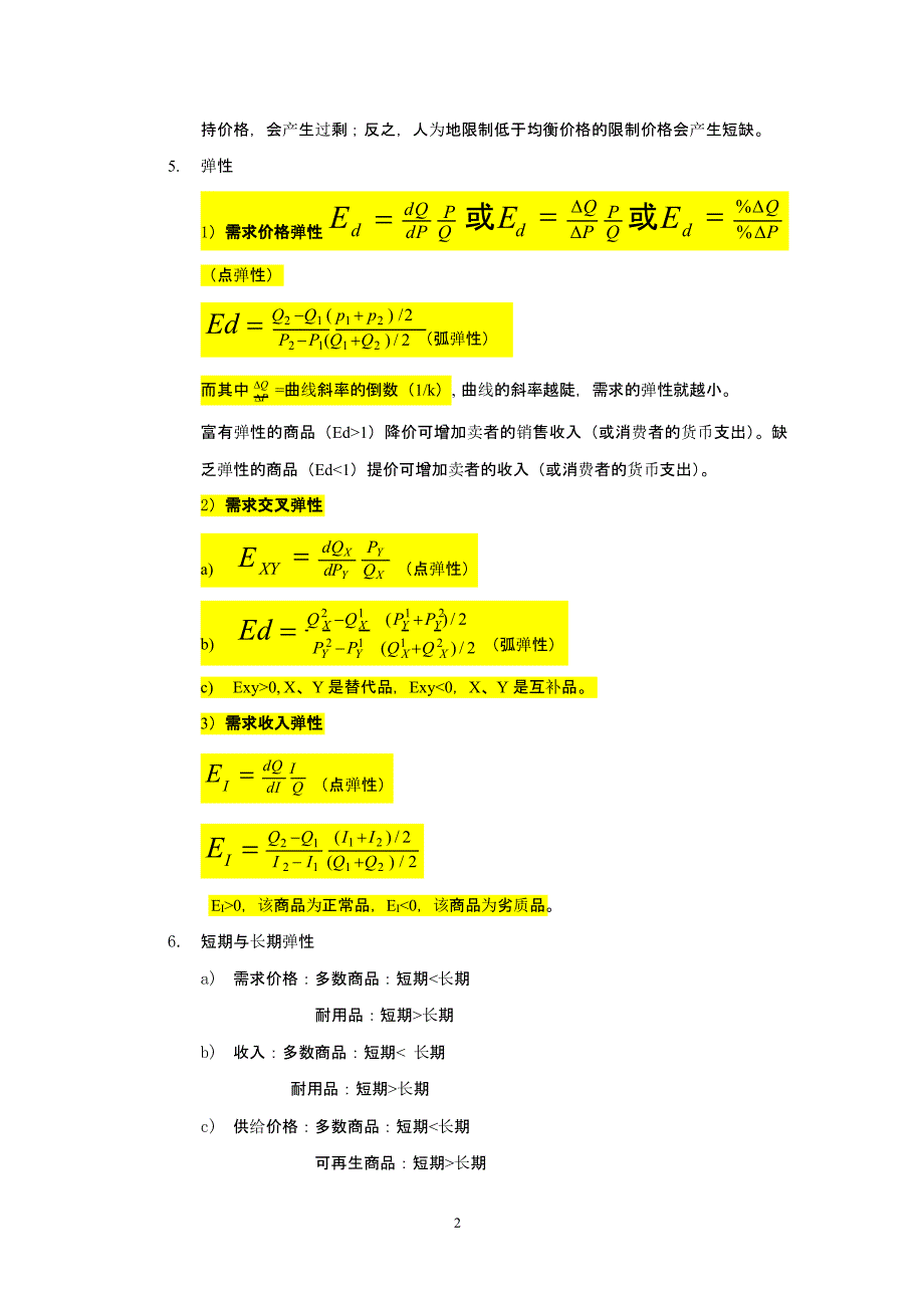 微观经济学复习提纲（2020年整理）.pptx_第2页