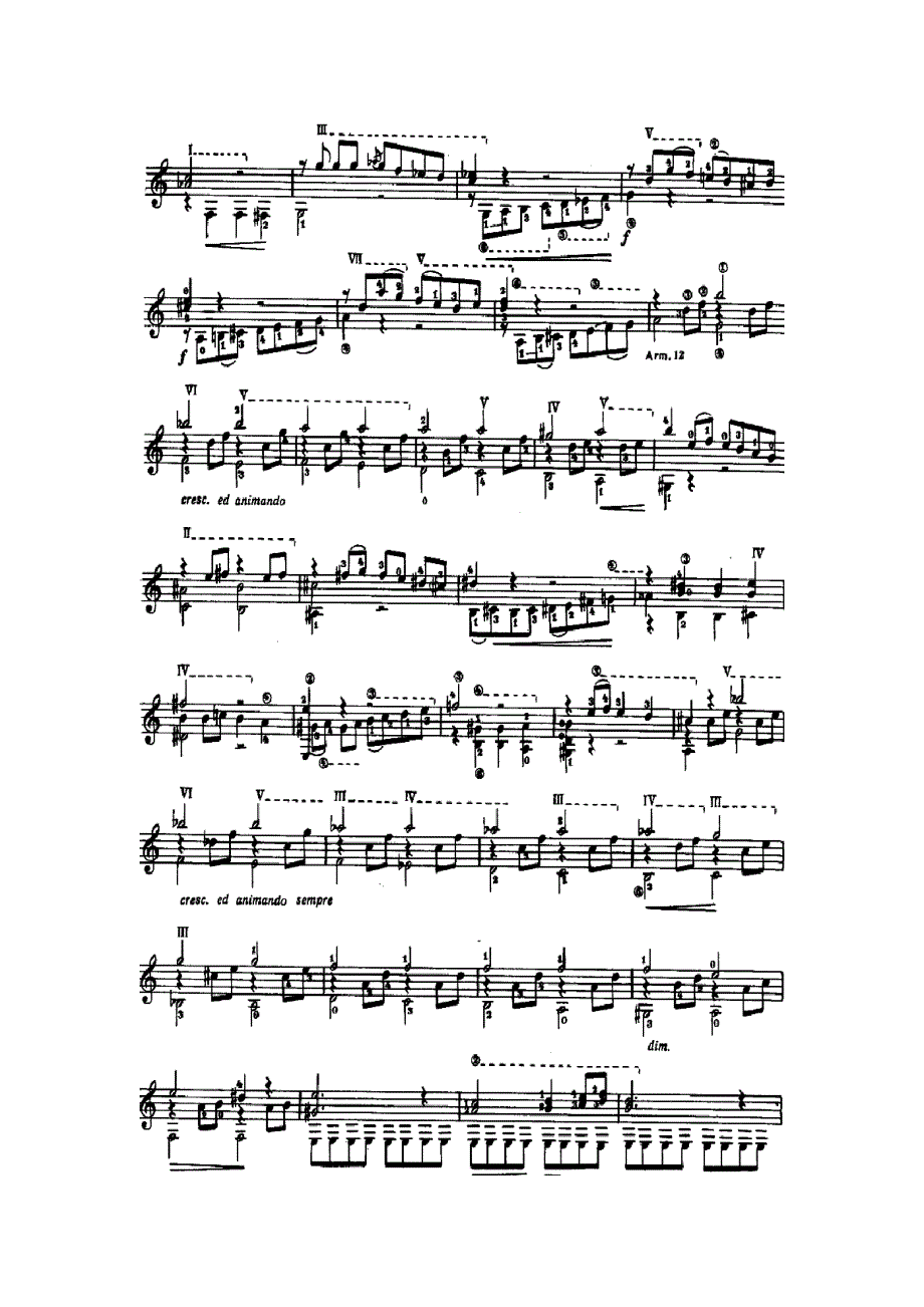 古典奏鸣曲-Classical-Sonata;庞塞-Manuel-Maria-Ponce(古典吉他谱)_第3页