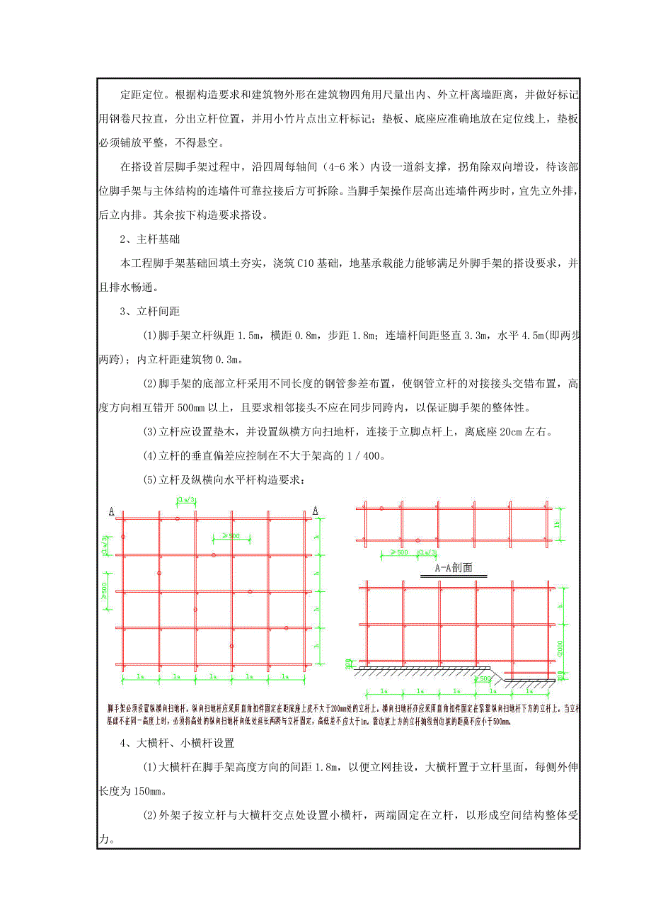 脚手架搭设技术交底-精编_第2页