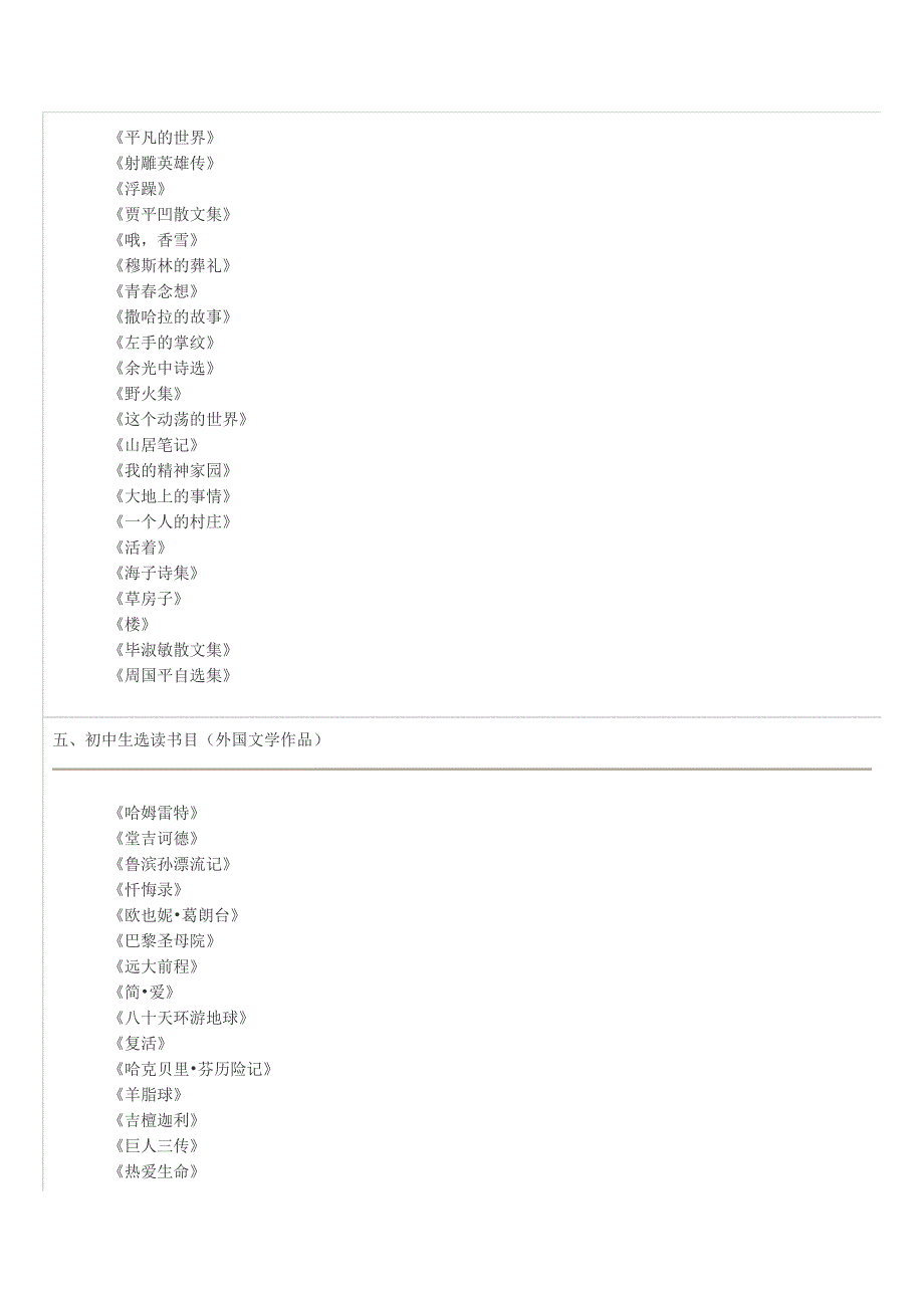 七年级必读书目_第3页