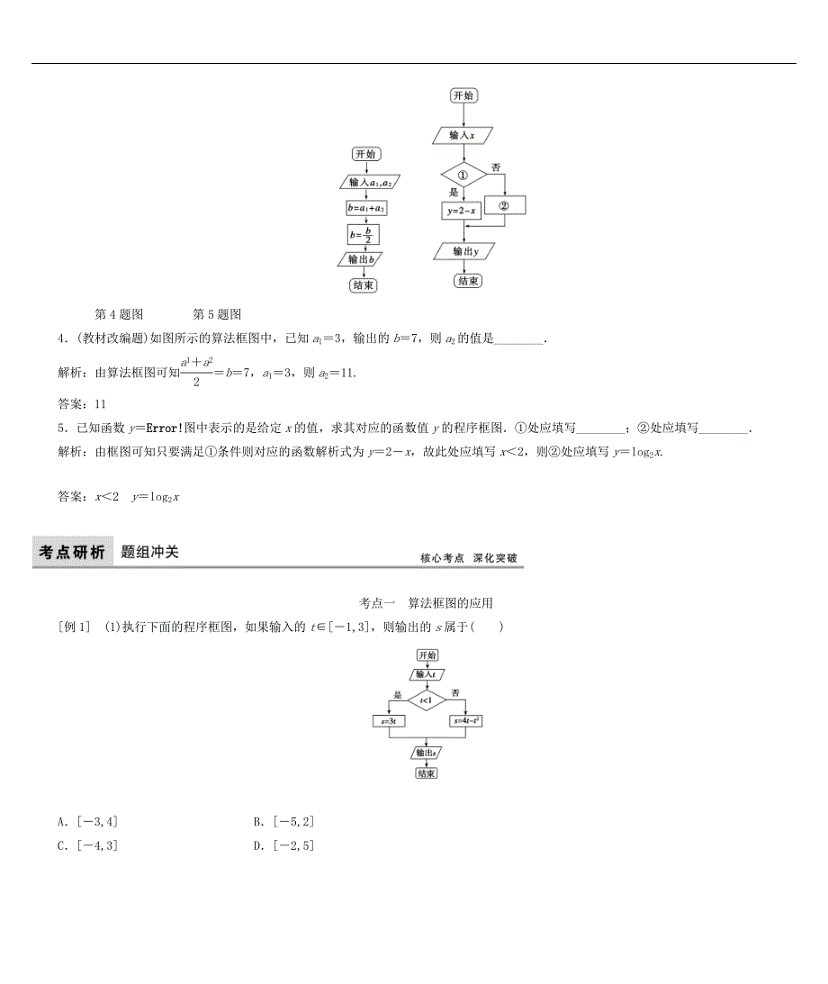 高考数学大一轮复习 第十一章 算法初步 理 北师大版_第3页