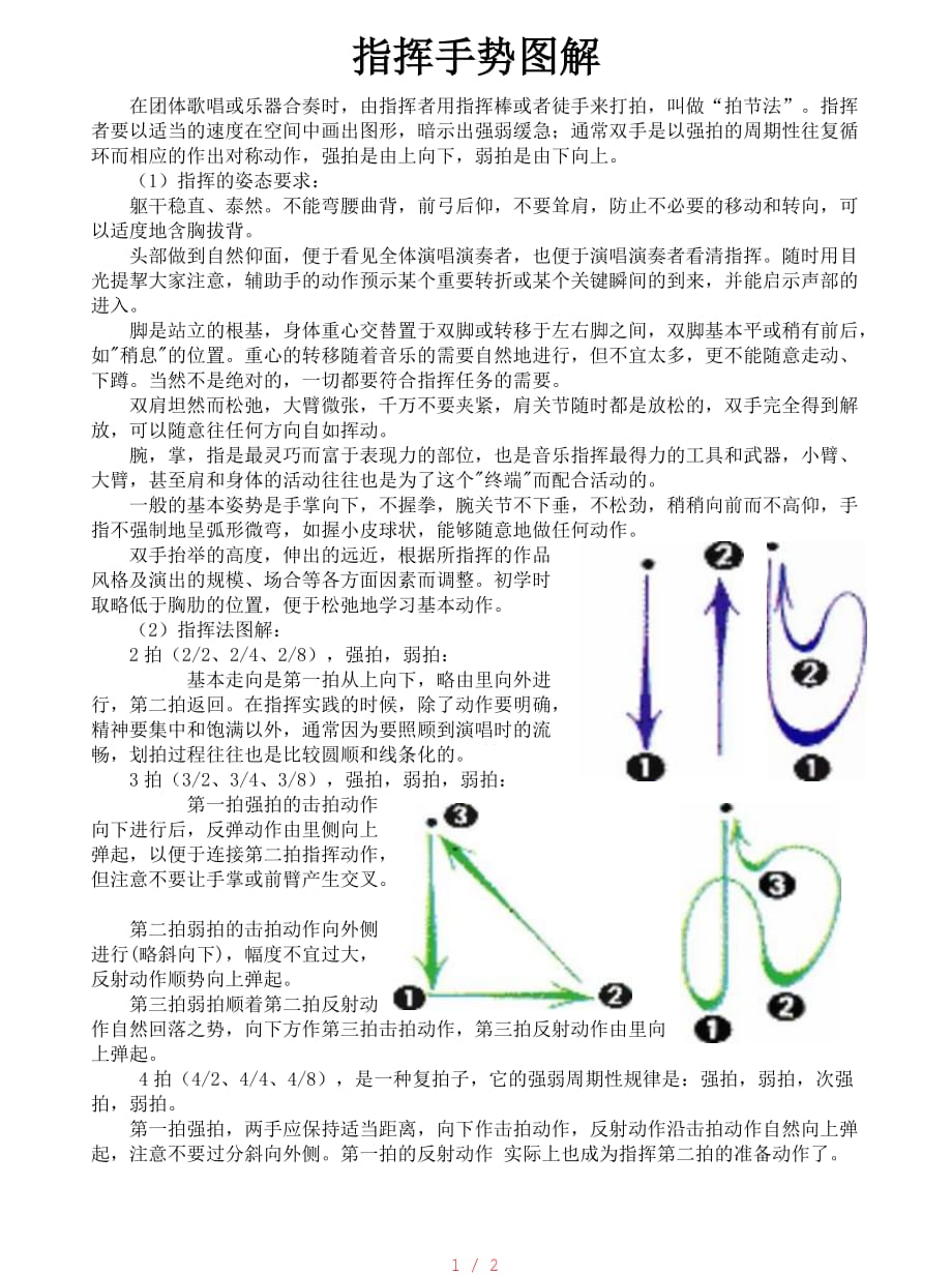 指挥手势图解[参考]_第1页