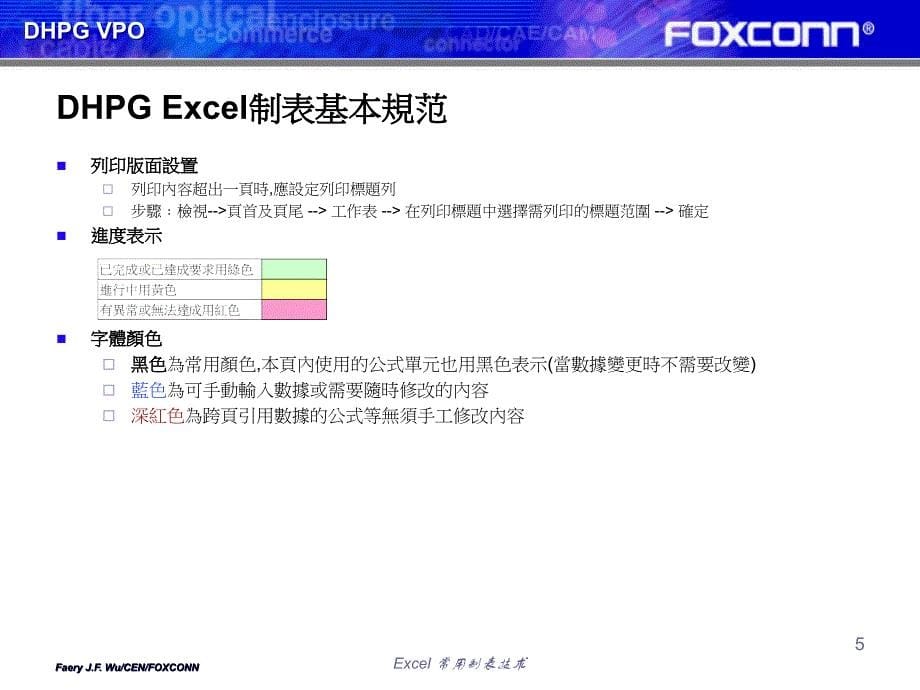 Excel 制表规范及技术_第5页