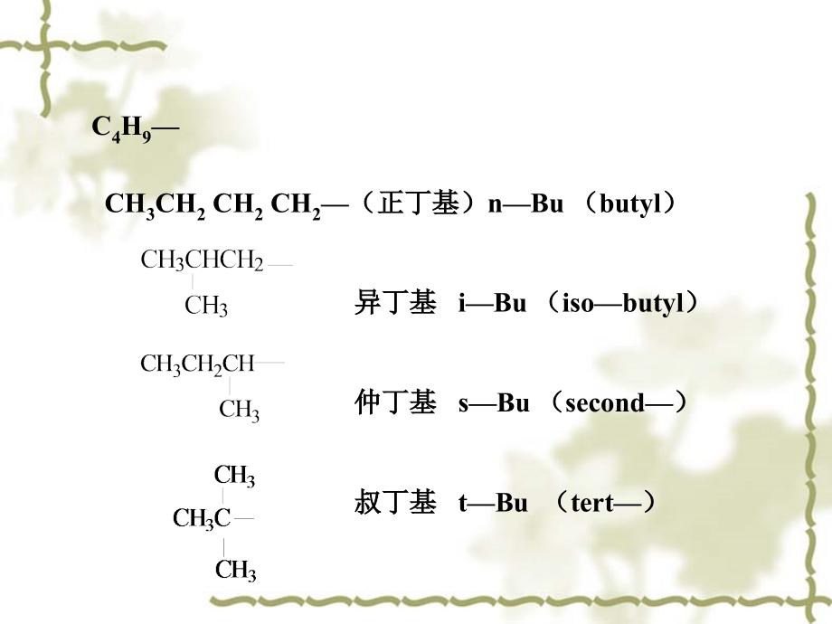 有机物的命名(化学竞赛部分)课件_第3页