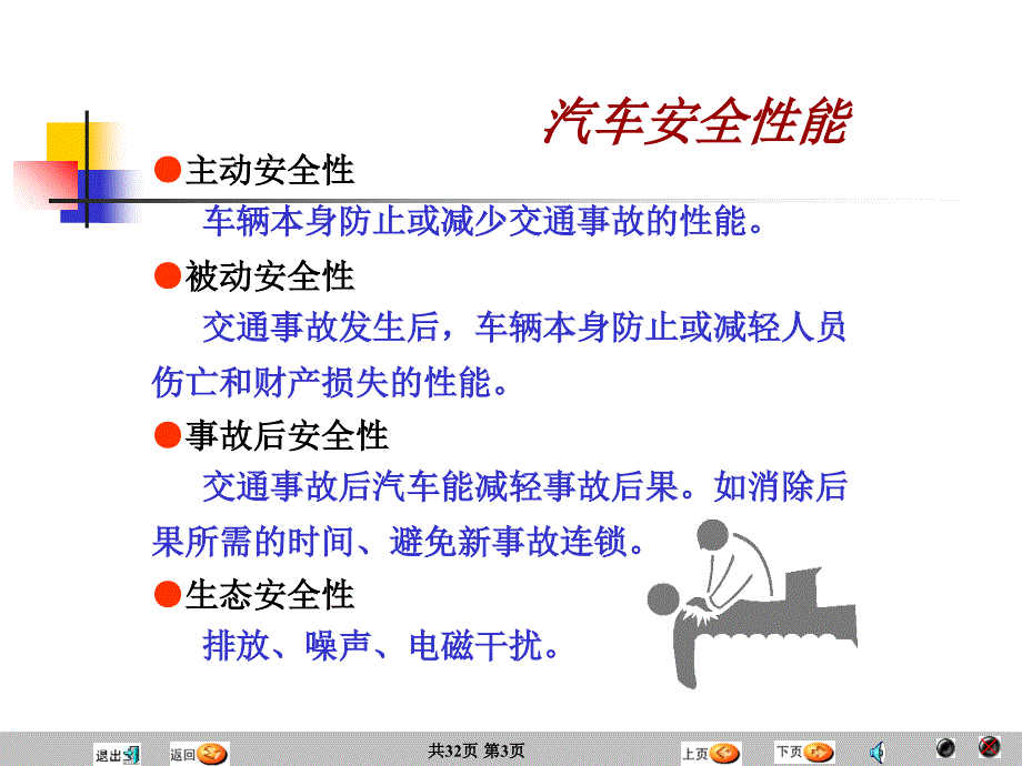 汽车应用基础汽车安全性课件_第3页