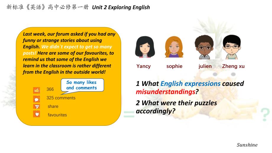 B1U2 Developing ideas Misadventures in English_第4页