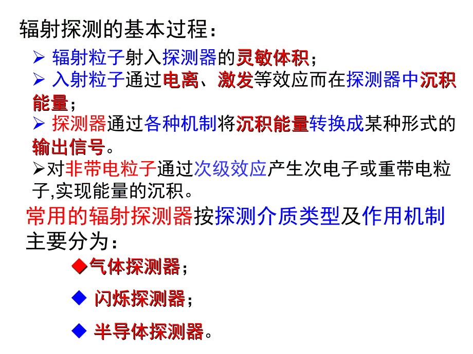 清华大学辐射安全与防护培训辐射探测器课件_第4页