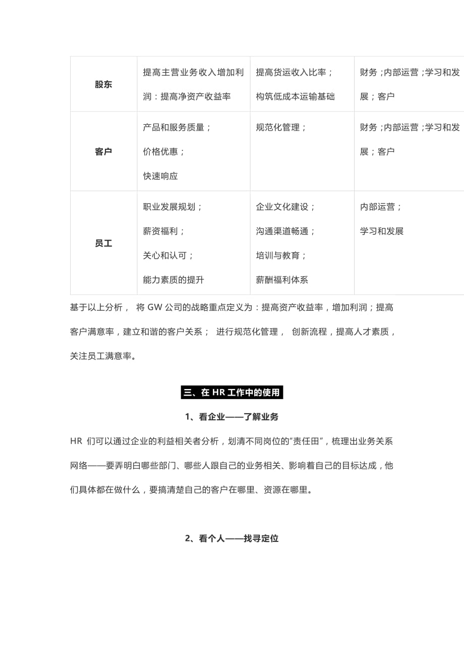 七、【HRBP如何弄懂业务】利益相关者分析_第3页