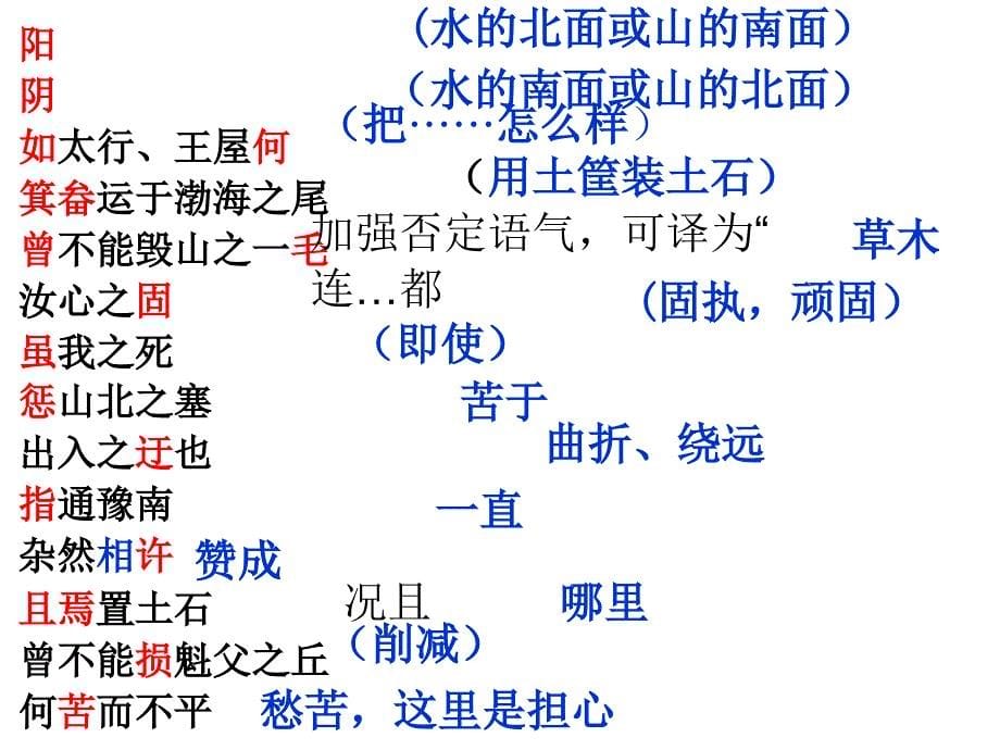 《愚公移山》教学PPT课件 【统编教材 部编本新人教版八年级语文 上册】_第5页