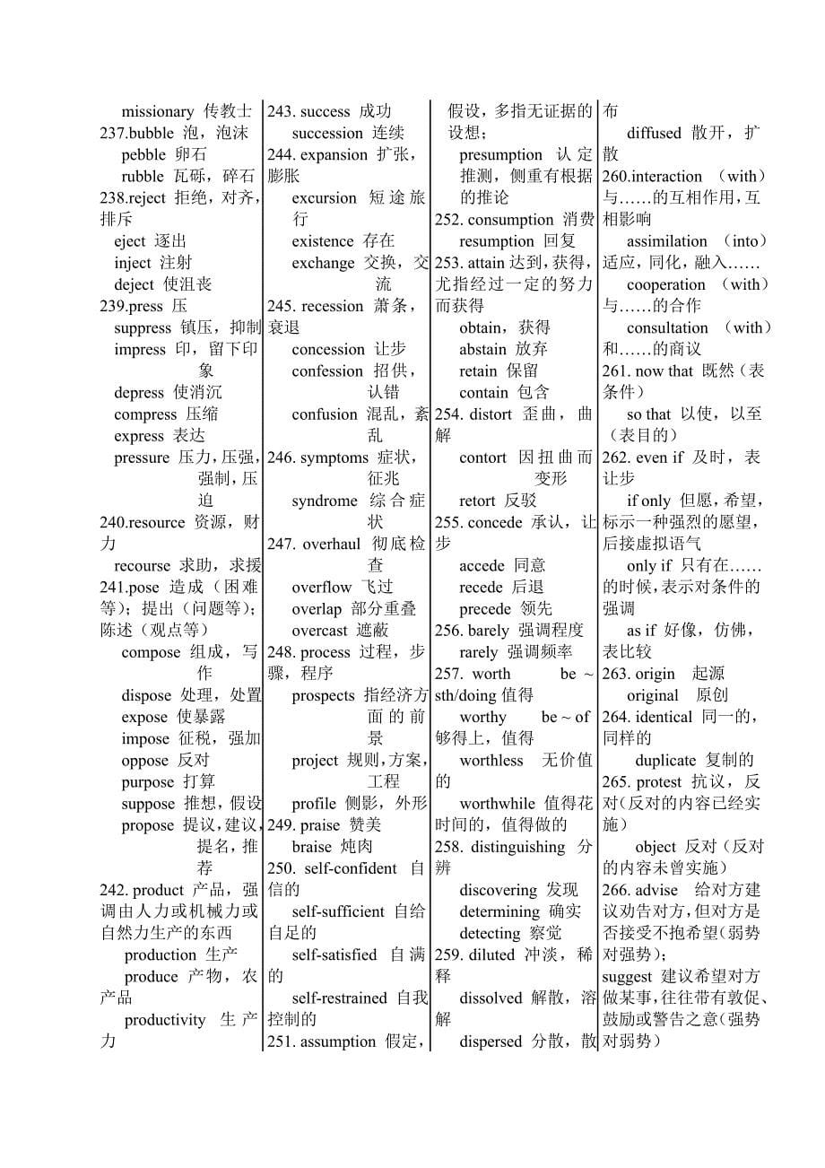 考研英语近义近形词辨析精品_第5页