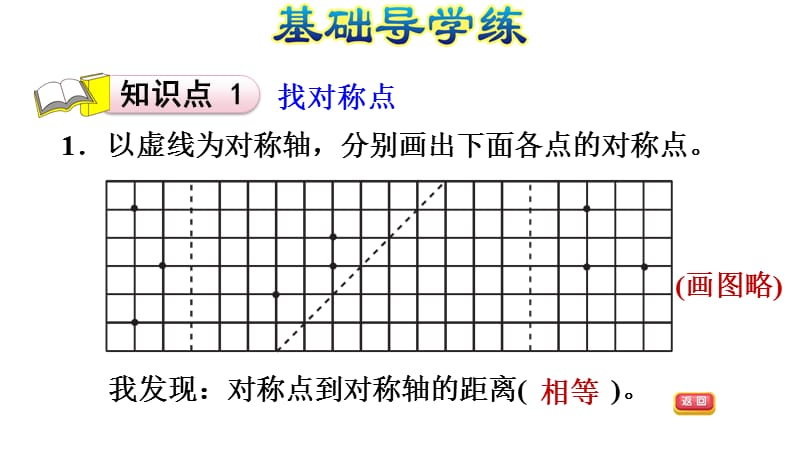 五年级上册数学习题课件－2.2 轴对称再认识（二）%E3%80%80北师大版(共9张PPT)_第3页