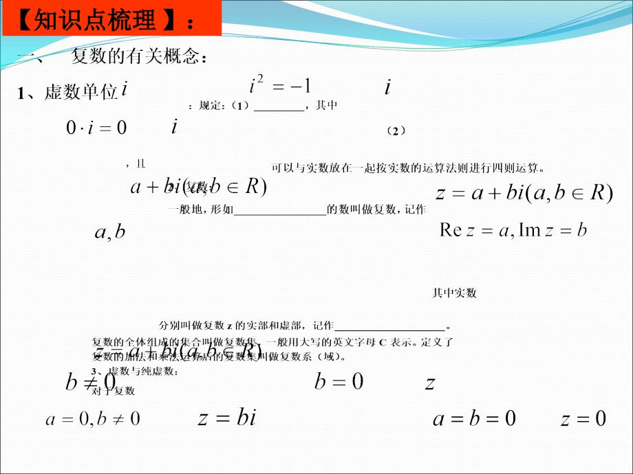 沪教高三数学第一轮复习复数课件_第2页