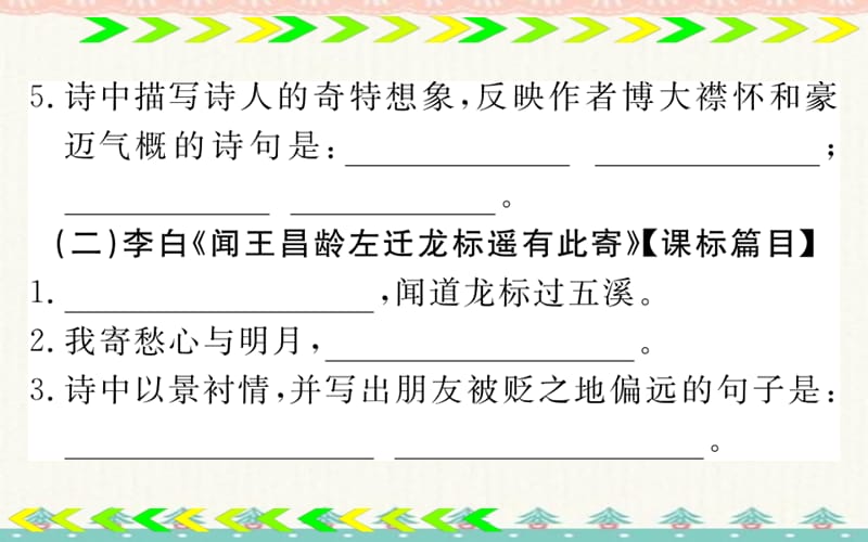 中考语文总复习 一轮复习考点清单图片版课件：7年级上册-考点清单3_第3页