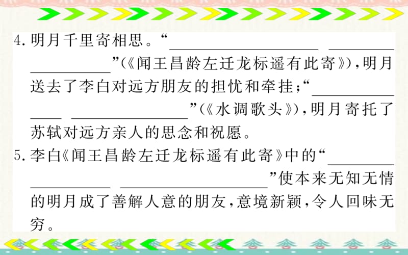 中考语文总复习 一轮复习考点清单图片版课件：7年级上册-考点清单3_第4页