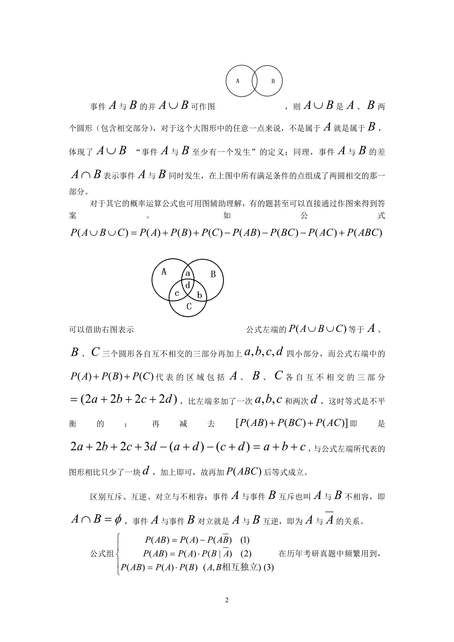 考研数学概率论总结(强烈推荐)精品_第2页