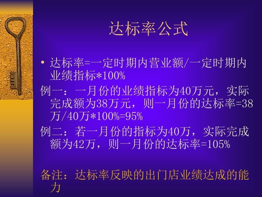 门店管理数据化各种指标分析店长培训教程_第5页