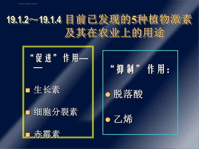 普通生物学第19章.植物的调控系统课件_第4页