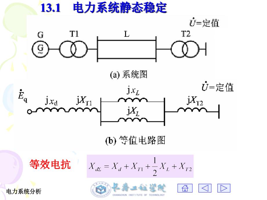 电力系统分析第13章---电力系统的静态稳定性课件_第2页