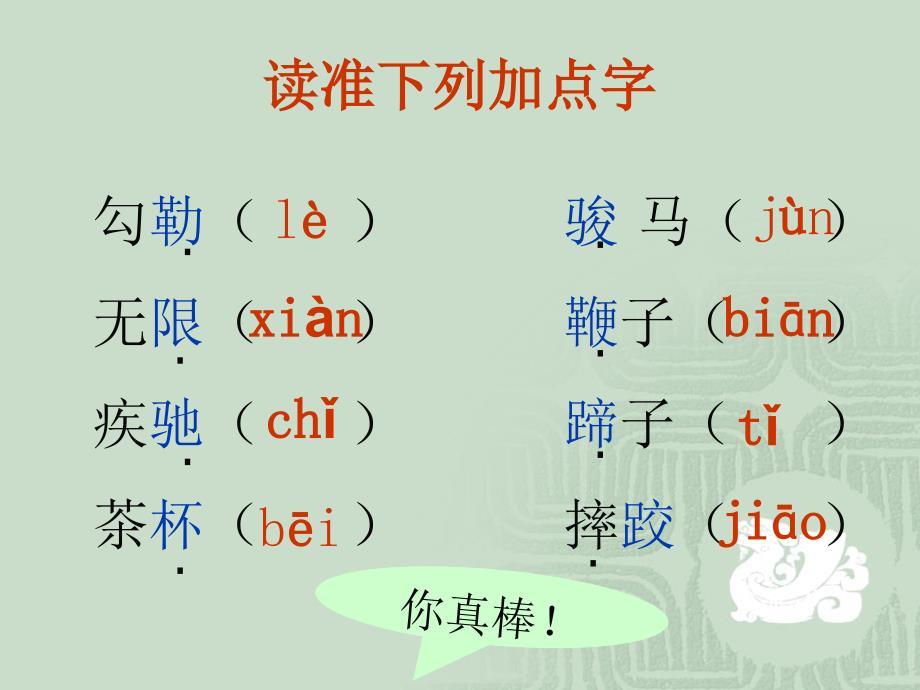 六年级语文上册草原PPT_第4页