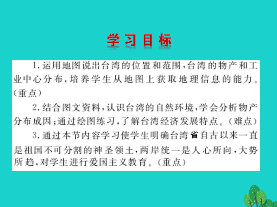 八年级地理下册第七章第四节祖国的神圣领土台湾省课件（新版）新人教版.ppt_第3页