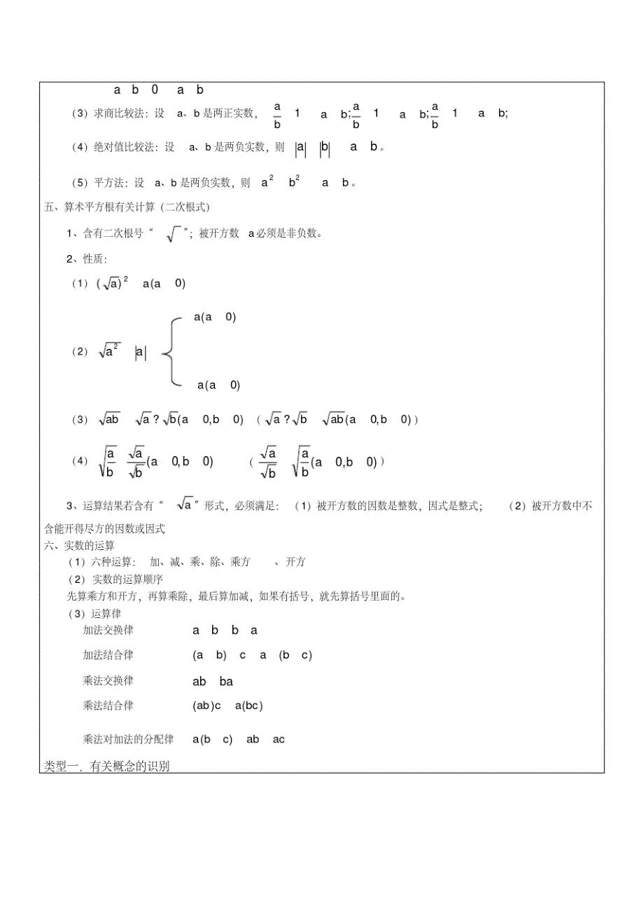 北师大版八年级数学第二章实数教案+练习_第3页