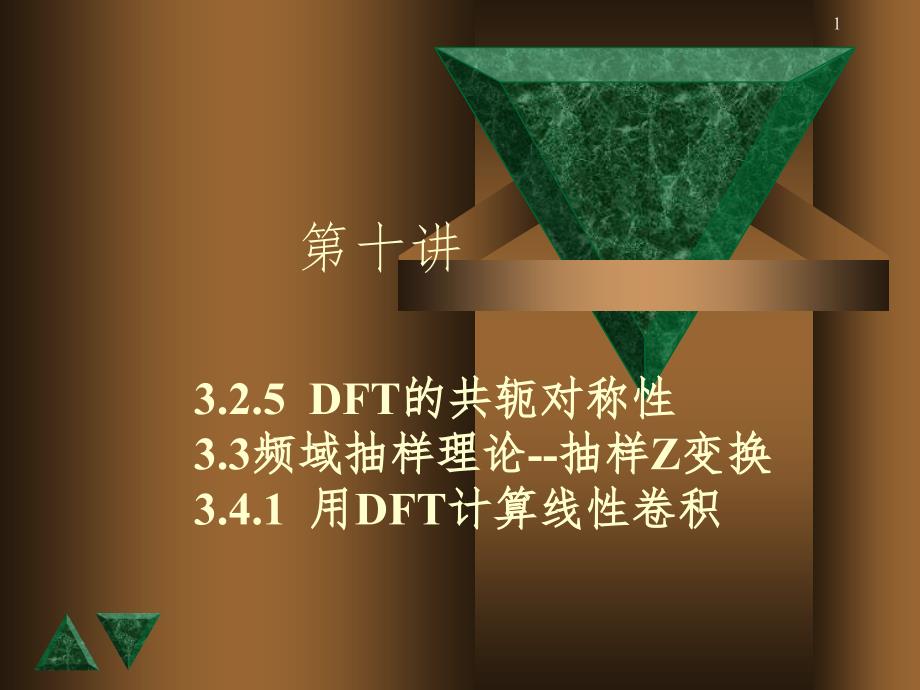 DFT的共轭对称性PPT演示课件_第1页