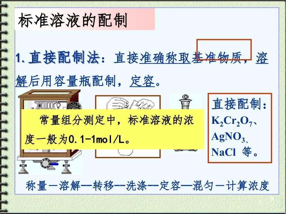 4标准溶液的配制方法PPT课件_第5页