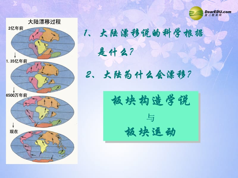 贵州省凯里市第六中学七年级地理上册 第二章 第二节 海陆的变迁（第2课时）课件 新人教版.ppt_第4页