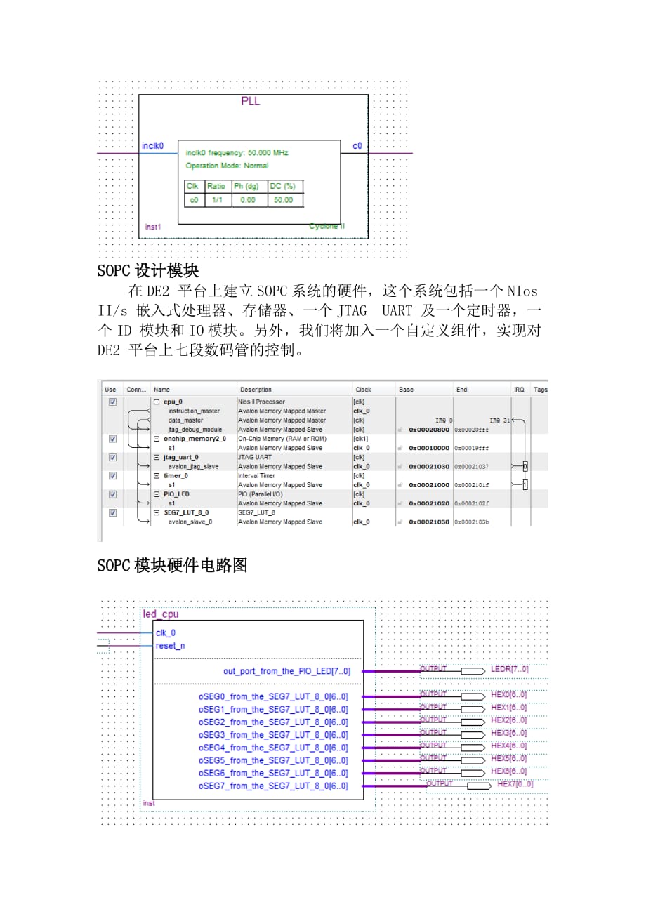 基于SOPC的LED循环流水灯控制设计_第3页