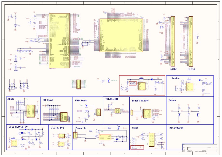 基于STM32单片机电路图_第1页