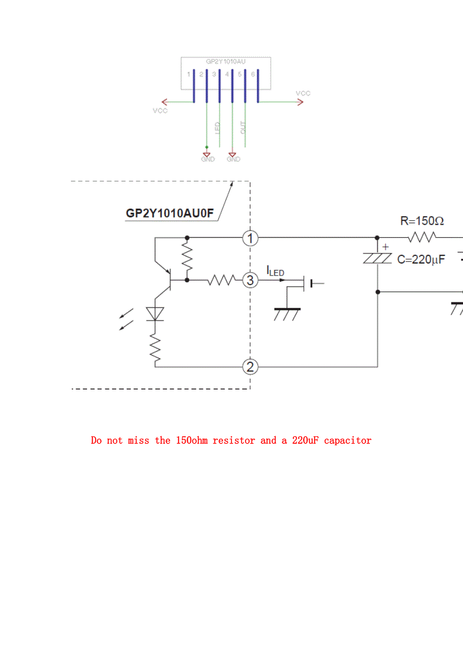 18980编号夏普GP2Y1010AU0F_粉尘传感器参考程序_第2页