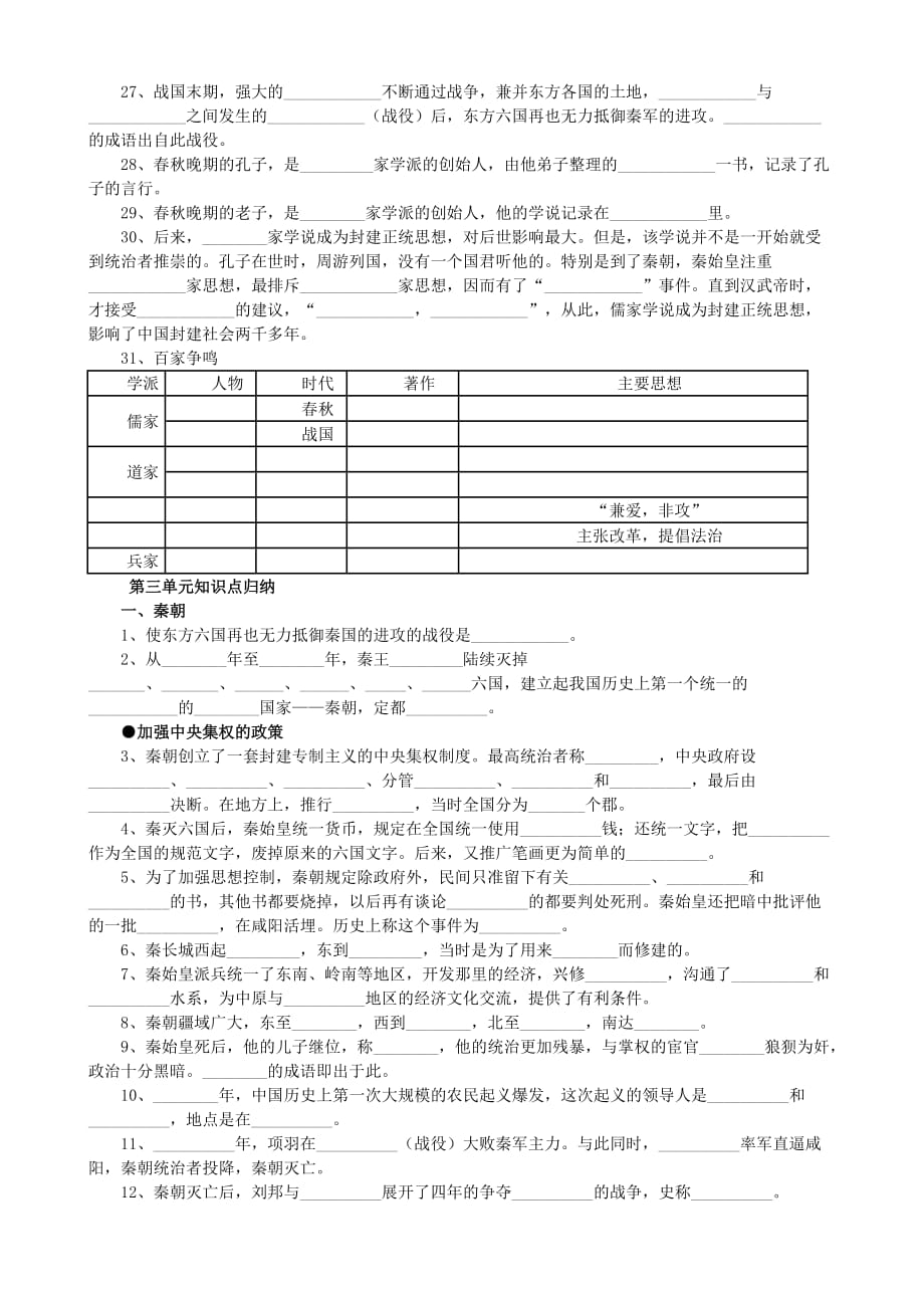 七年级上册中国古代史知识要点填空.doc_第3页