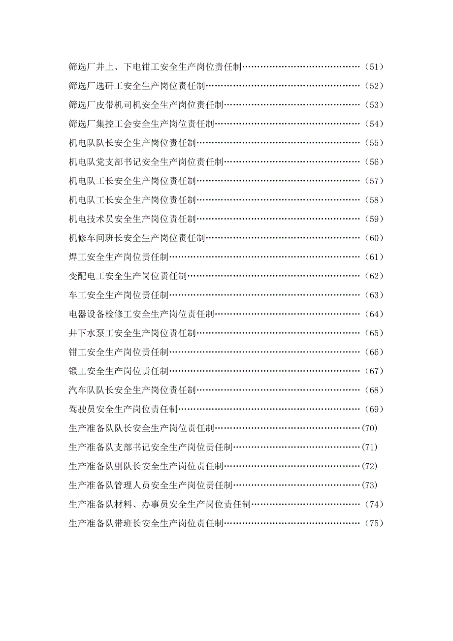 公司安全生产岗位责任制汇编_第4页