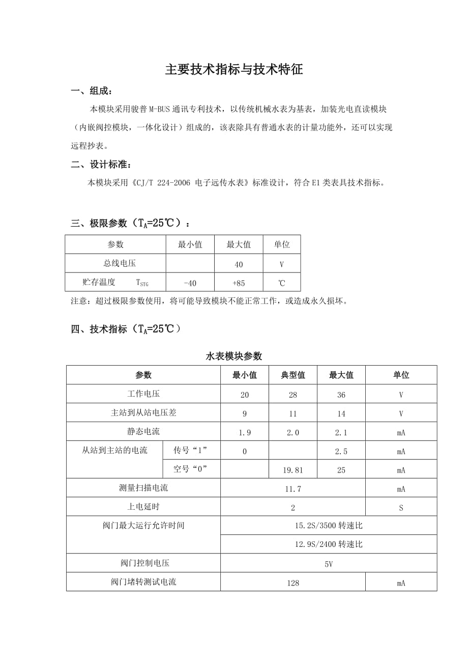 188协议2400bps阀控表具规格书_第2页