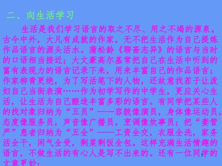 作文语言的出彩PPT课件_第5页