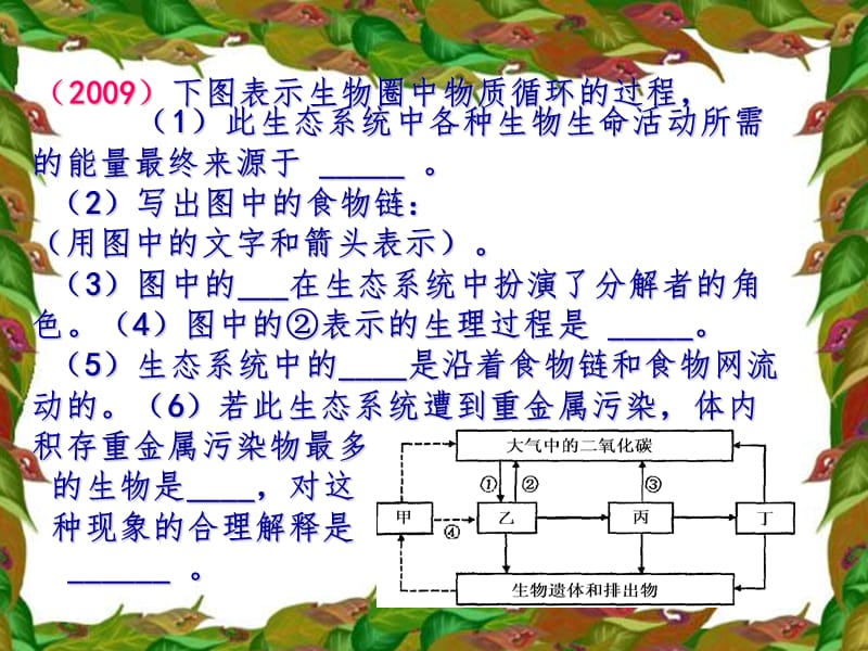 初一生物复习PPT课件_第4页