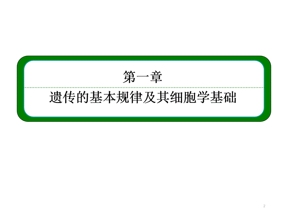 减数分裂与受精作用（课堂PPT）_第2页